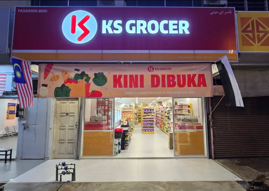 KS Grocer Sdn Bhd storefront