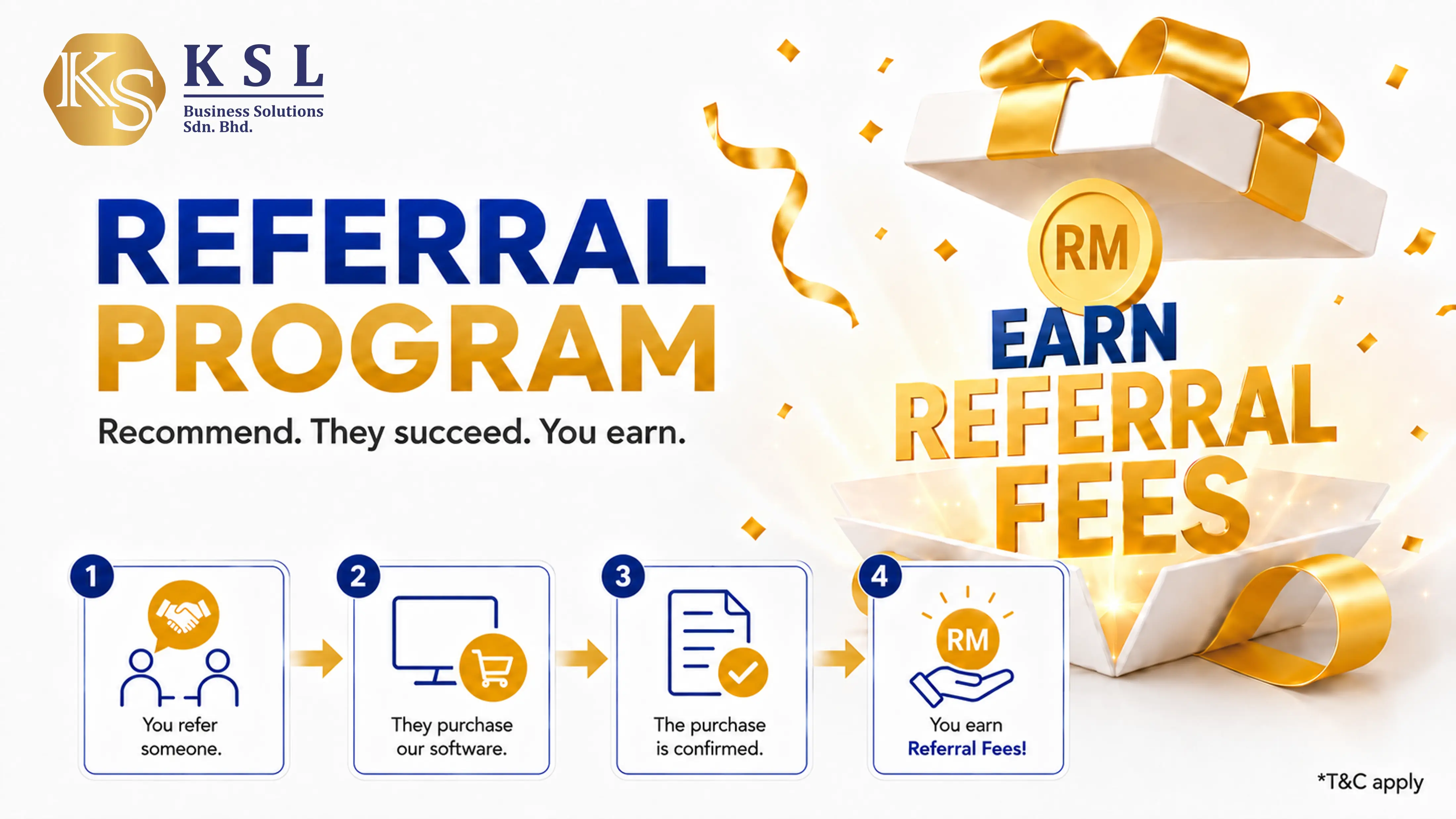 Earn rewards when you refer AutoCount users